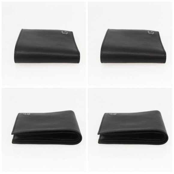 GUCCI Wallet Leather Black Auth am10009V - Picture 16 of 16